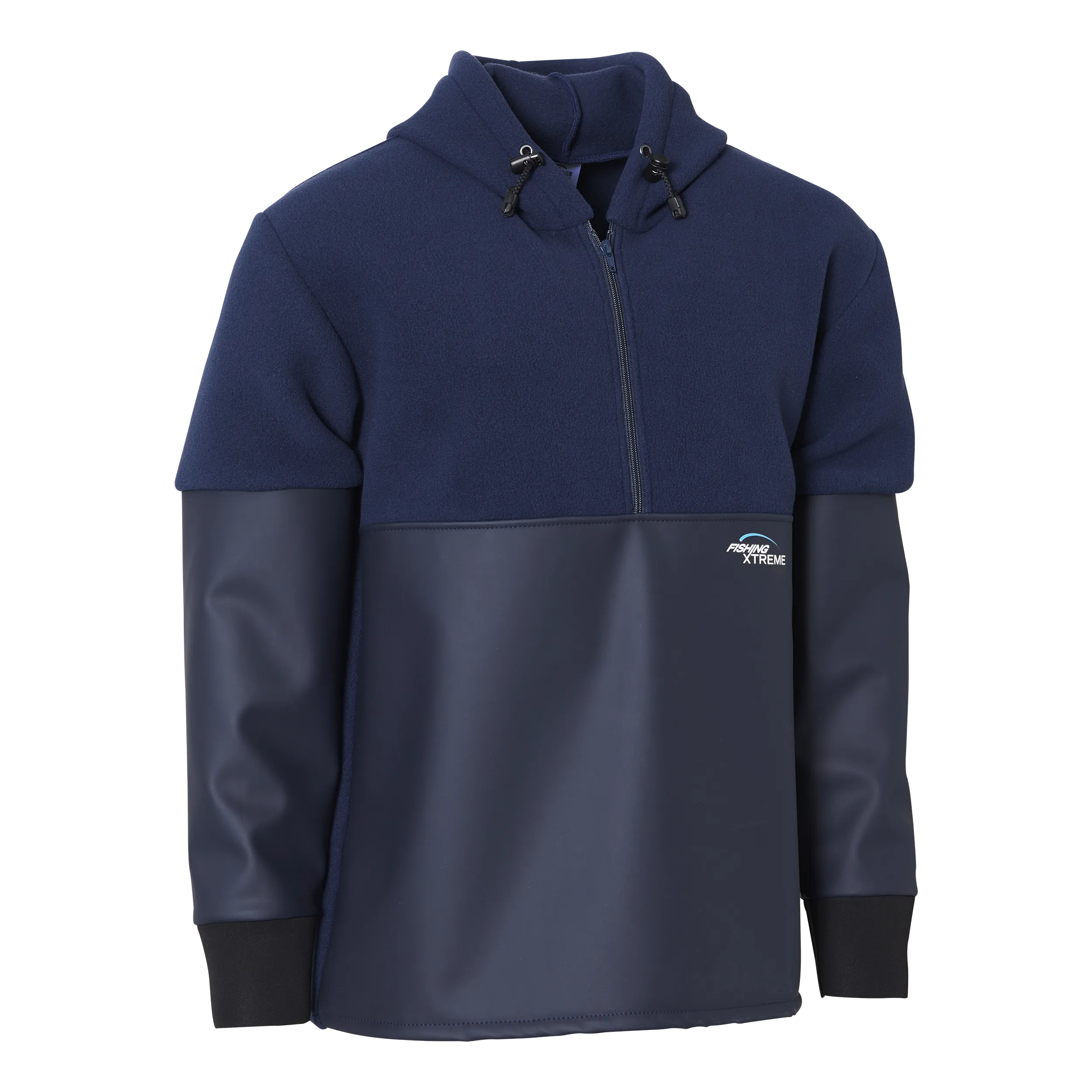 Fiske Xtreme Anorak Fleece - Marine - S