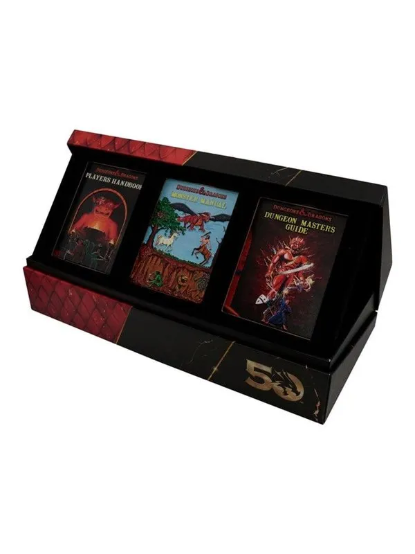 FaNaTtik - Dungeons & Dragons 50th Anniversary 1st Edition Book Cover Ingot Set