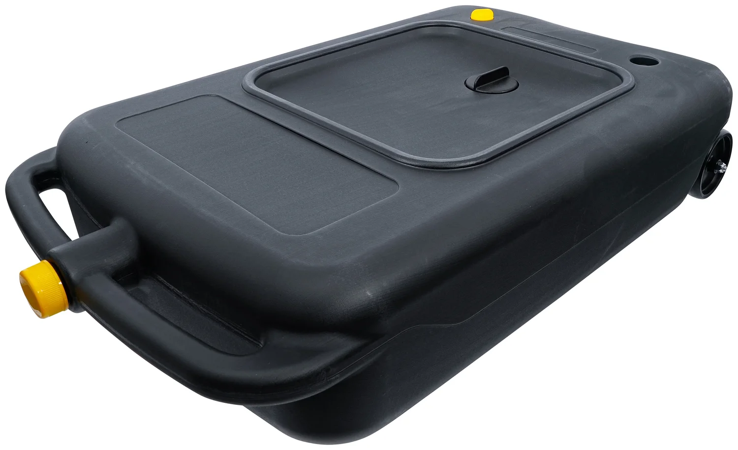 Olieopsamlingsbeholder med tømningsprop | mobil | 40 l