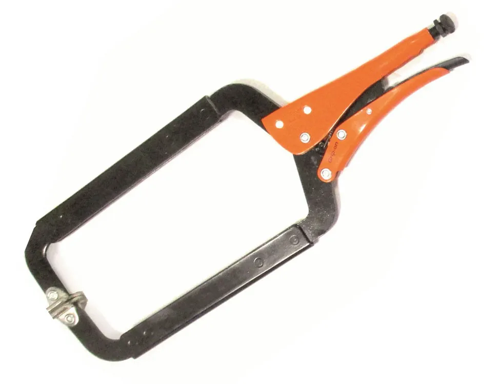 GRIP-ON C-klemme med svingbar sko