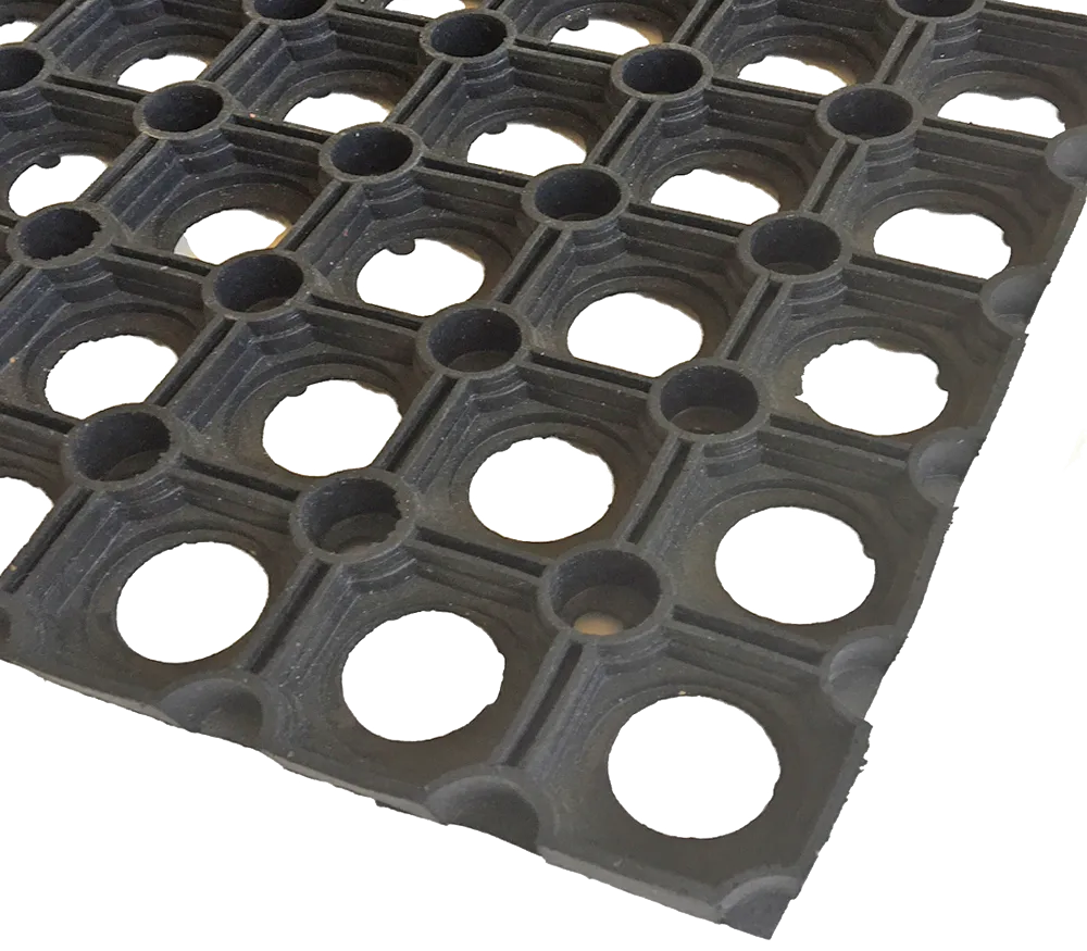 Ringmåtte naturgummi 600×400×23mm