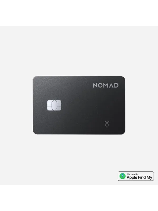 Nomad Tracking Card Pro - Find My | Black