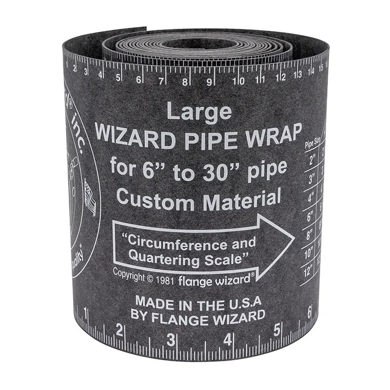 FLANGE WIZARD Wrap-Around WW-17A Large for 6"-30" rør (120" Lengde / 5 1/4" Bredde)