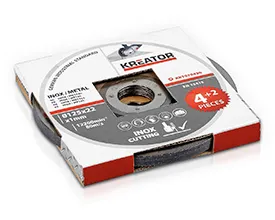 Kutteskiver rustfri 125x1,0 mm - 6 stk