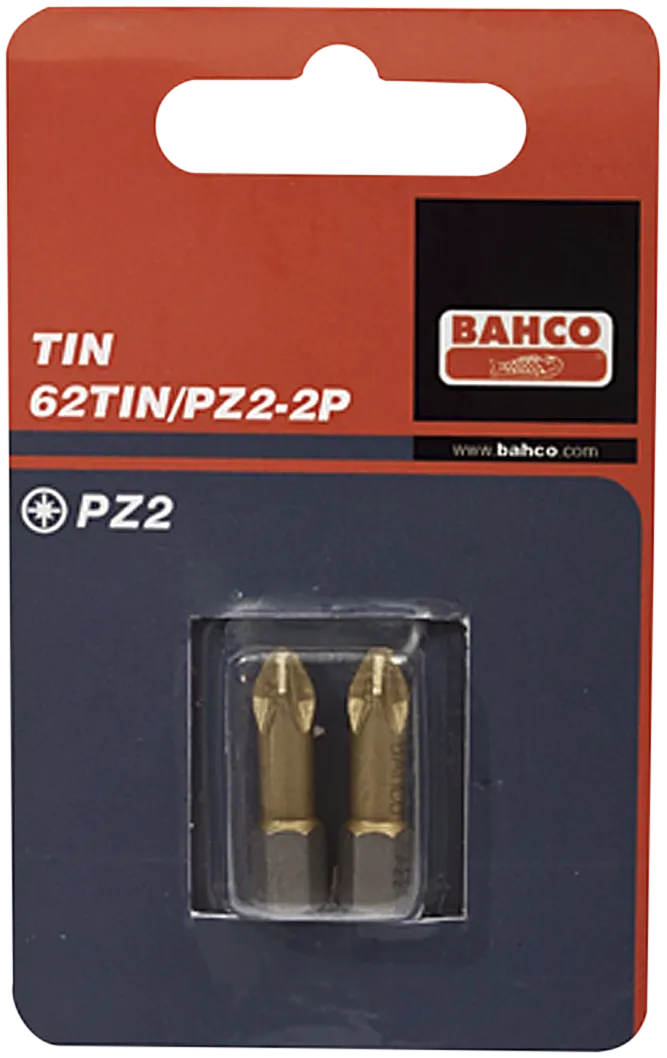 Bits 1/4" PZ3×25 mm TIN tors. pk/2