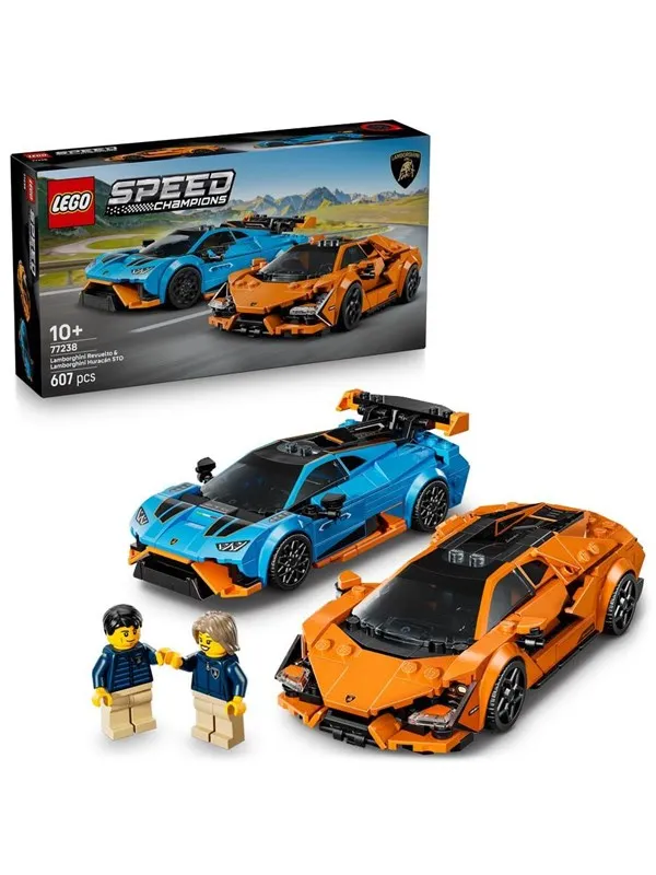 LEGO Speed Champions 77238 Lamborghini Revuelto og Huracán STO