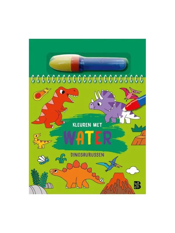 Standaard Uitgeverij Coloring with Water - Dinosaurs