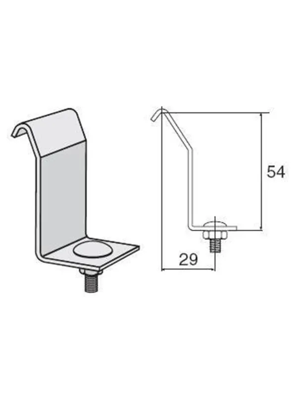 Wibe Profile clamp 42 aisi 316