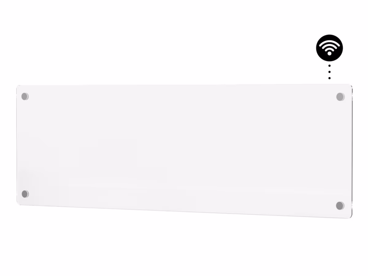 Mill Glass Smart WiFi Gen 4 panelovn 500W