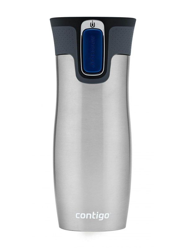 Contigo West Loop Travel Mug 470ml - Stainless Steel