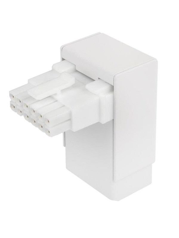 Kolink Core Pro 12V-2x6 90° Adapter - Type 2 - White