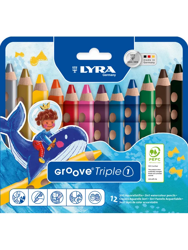 Lyra Groove Triple 1 12 pcs