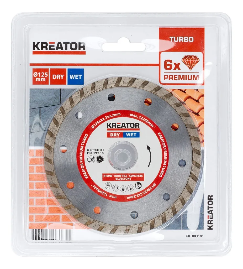 Diamant kappeskive 125 mm TURBO