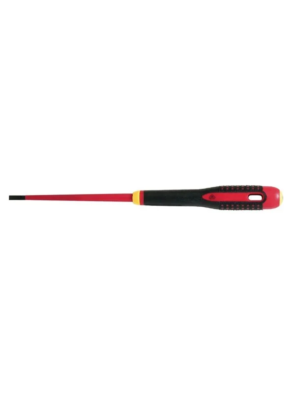 BAHCO 8230sl insulated ergo slotted screwdrivers with slim blades 0.5x3.0x100