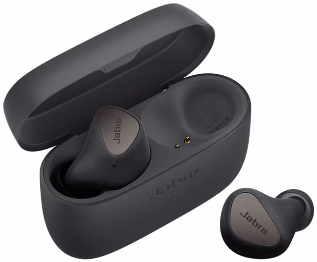 Jabra Elite 4 helt trådløse in-ear hodetelefoner (mørkegrå)