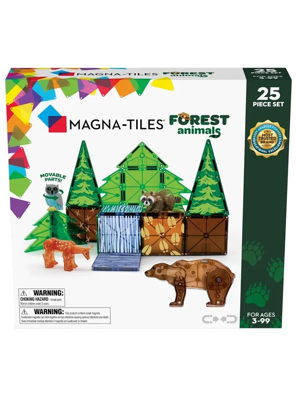 Magna-Tiles Forest Animals 25 pcs set