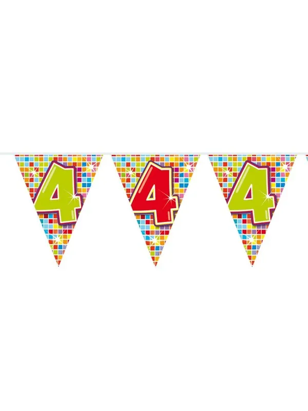 Folat BV - Mini Bunting Blocks 4 years 3mtr.