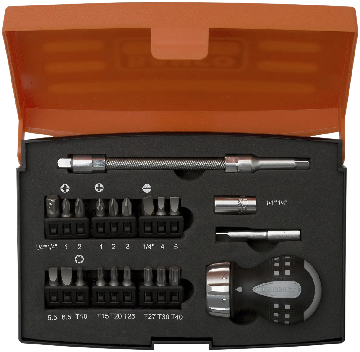 Skraljekrutrekker sett 808050S-22 kort