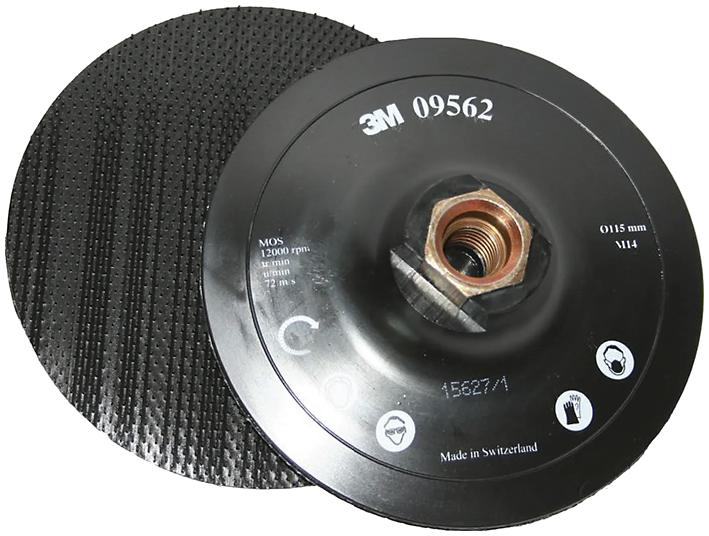 Bakplate Scotch-Brite 115 mm