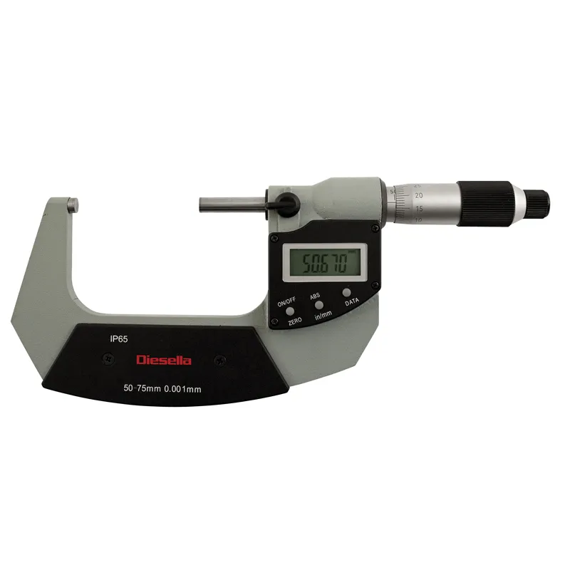 Digital mikrometerskrue IP65 25-50x0,001 mm