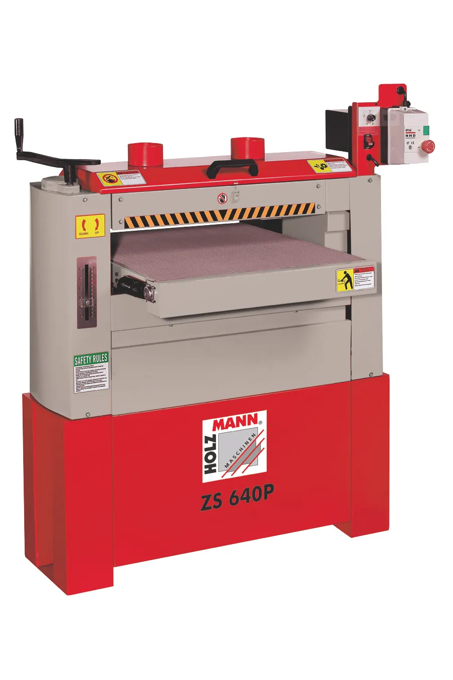 ZS640P_400V Slipemaskin med vals Holzmann