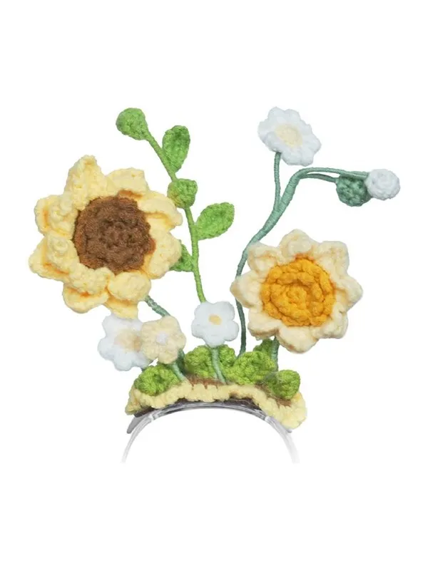 Loona Premium Sunflower Knitted Outfit