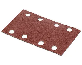 Borrelås sandpapir 80 x 133 mm - korn 120