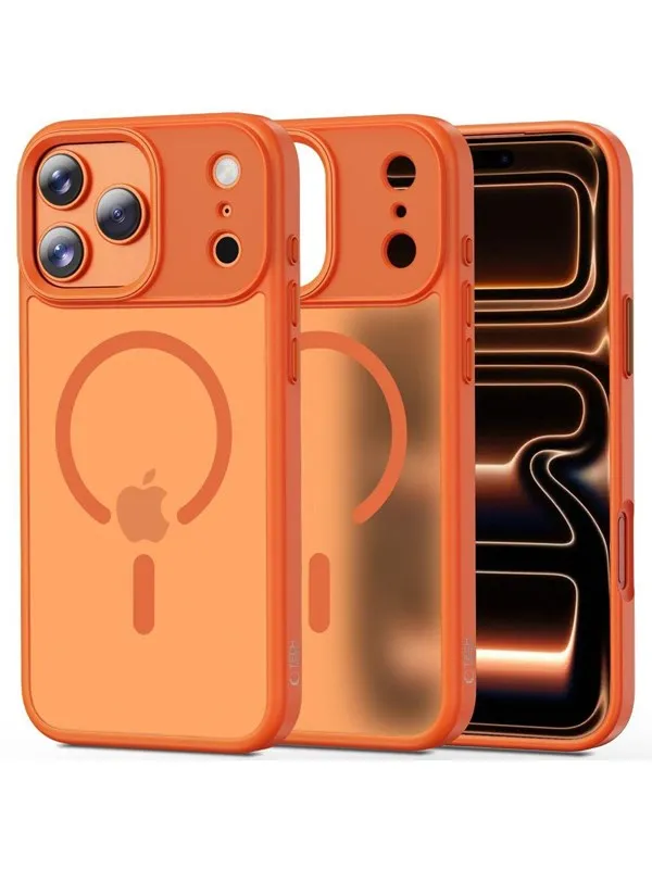 Tech-Protect  MagMat MagSafe Case for iPhone 17 Pro - Orange