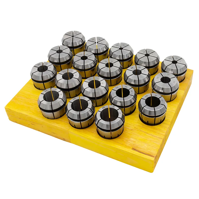 ER32 Spennhylser 3-20 mm i sett. Vanntett type (DIN 6499B / ISO 15488)