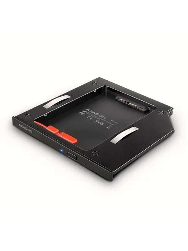 AXAGON Optical Disk Drive Caddy for 2.5" SATA SSD/HDD