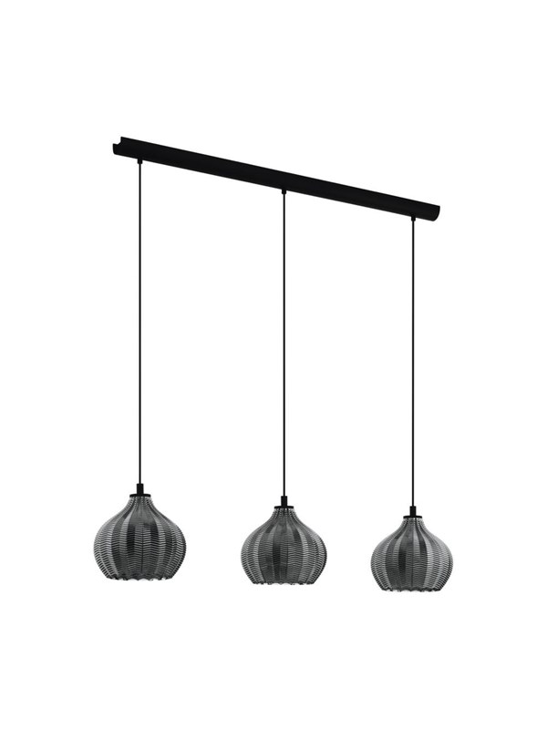 EGLO TAMALLAT pendant light black-transparent