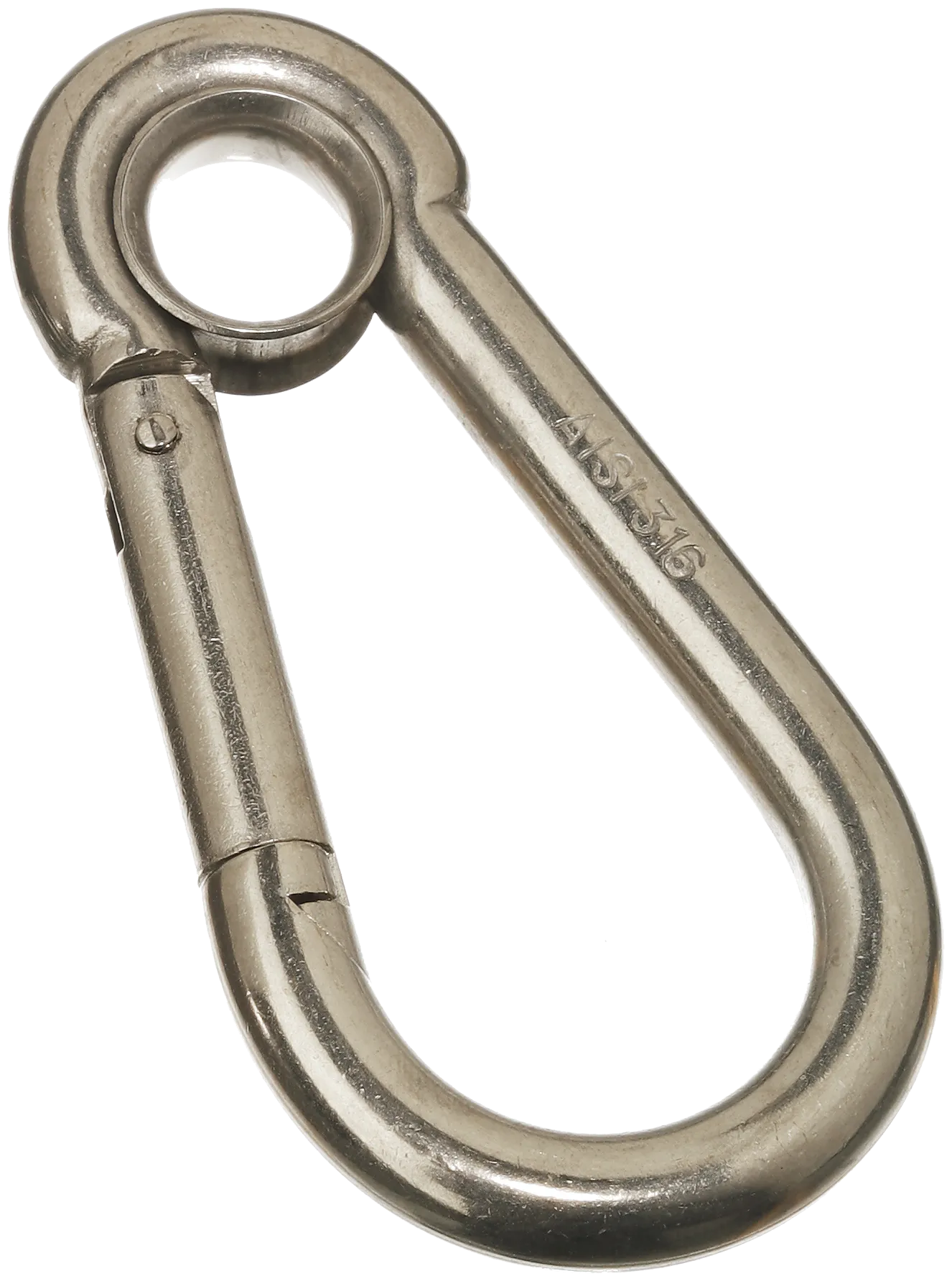 Karabinkrok med rund kaus A4 4×40mm