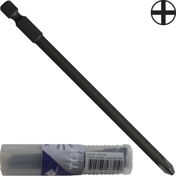 BATO 1/4" Bits Ph2 x 127 mm. 10 stk. pk.