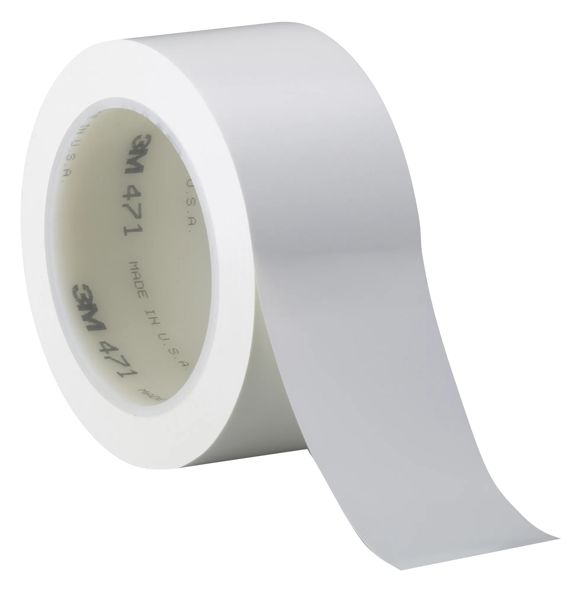 Vinyltape 471 hvid 50mm