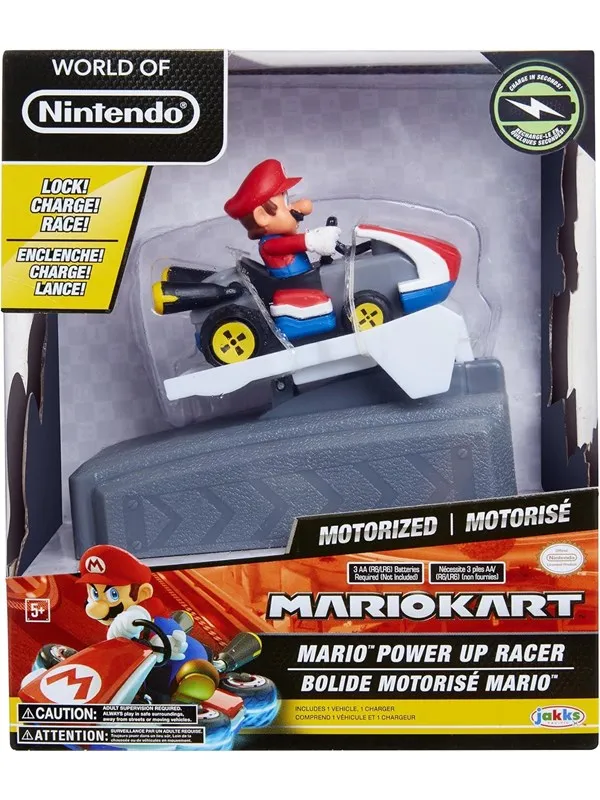Jakks Mario Kart Racers - Mario Power Up Racer