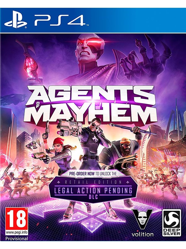 Agents of Mayhem - Sony PlayStation 4 - Action