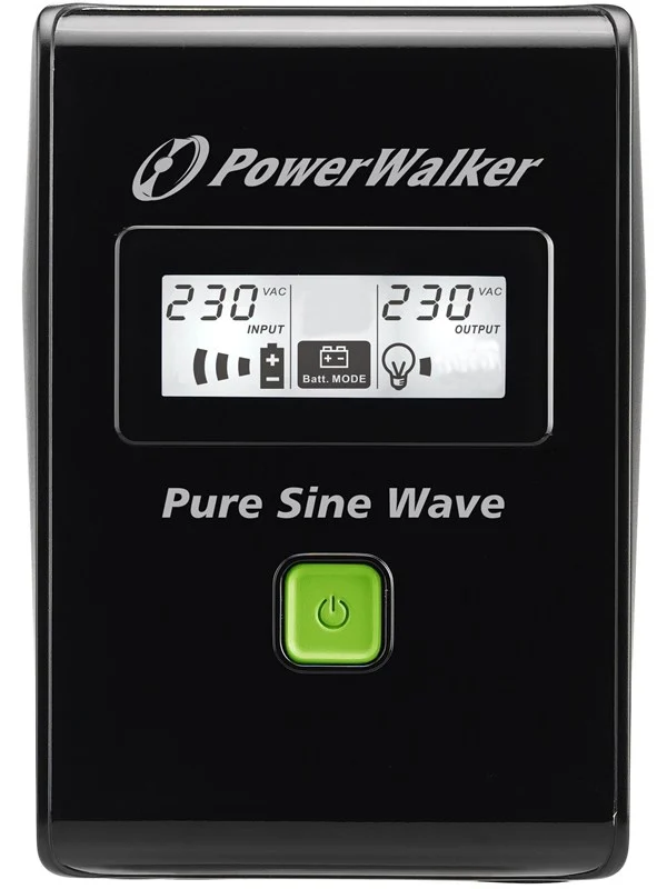 BlueWalker 10120061 - PowerWalker VI SW - 600VA/360W - Line Interactive UPS