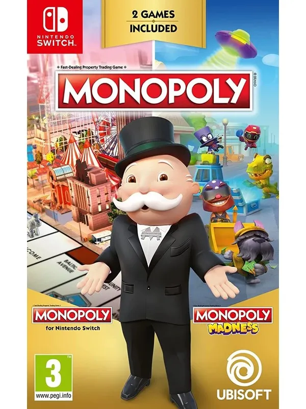 Monopoly + Monopoly Madness Compilation - Nintendo Switch - Underholdning