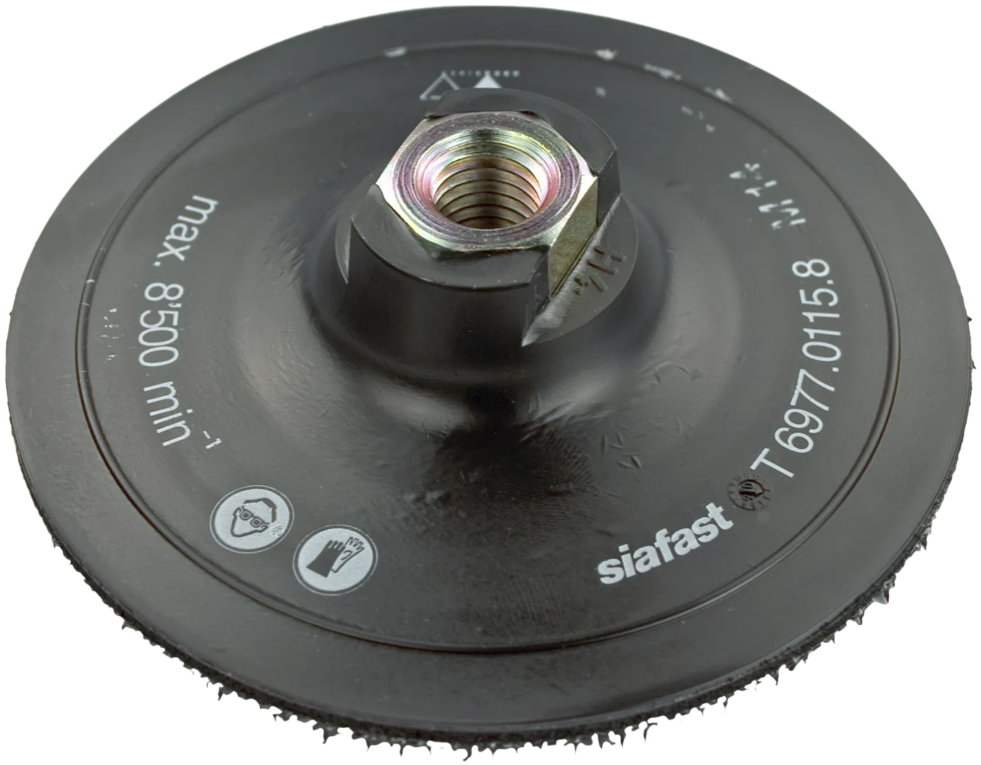 Bakplate til vliesrondell medium SCM ø115 M14