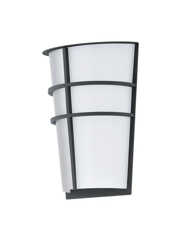 EGLO BREGANZO outdoor wall lamp anthracite