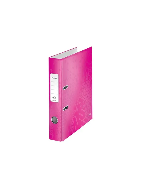 Leitz Smalordner  180° WOW Laminert kartong A4/50mm Rosa