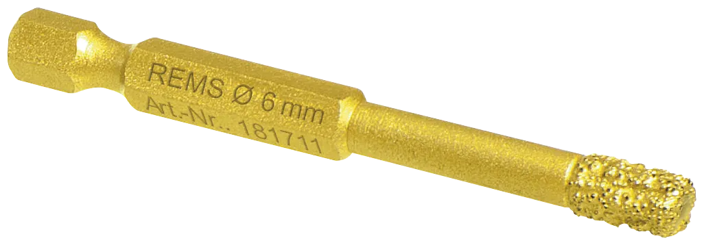 REMS flisbor diamantbelagt 6 mm