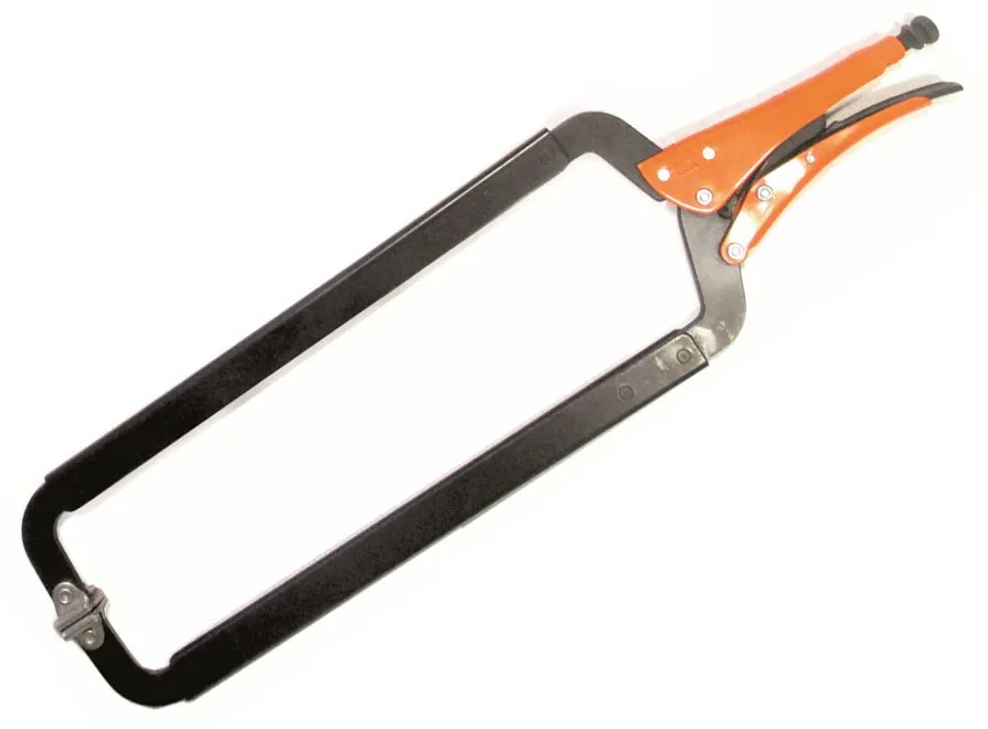 GRIP-ON C-klemme med svingbar sko