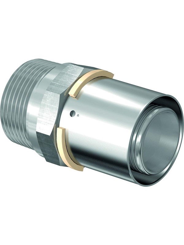 Uponor s-press adaptor male thread 63 mm x 2