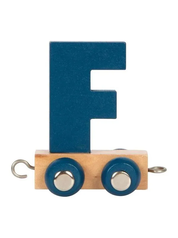 Small Foot - Wooden Letter Train Polar - F