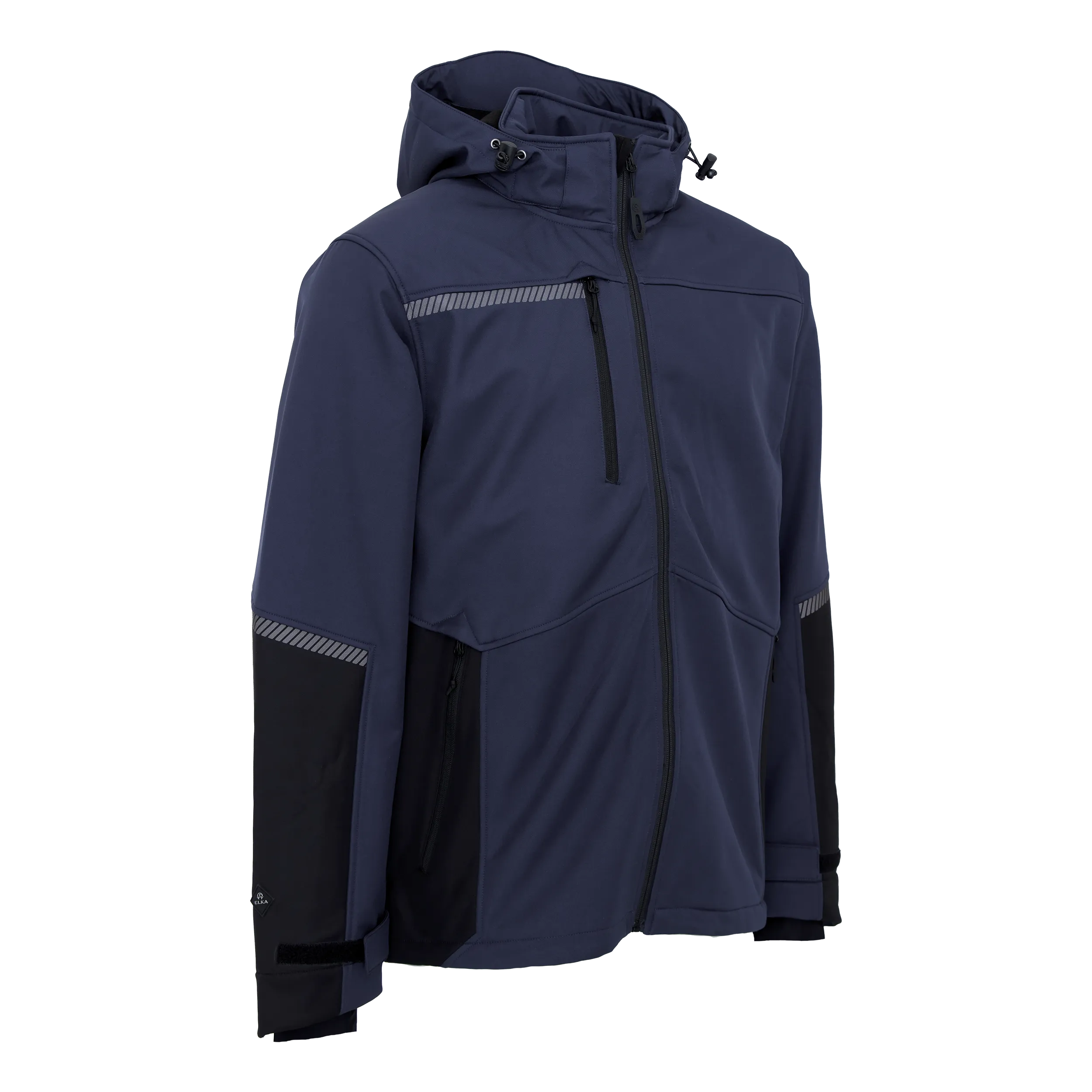 Arbeid Xtreme Resirkulert Softshell-jakke - Marine/Sort - L