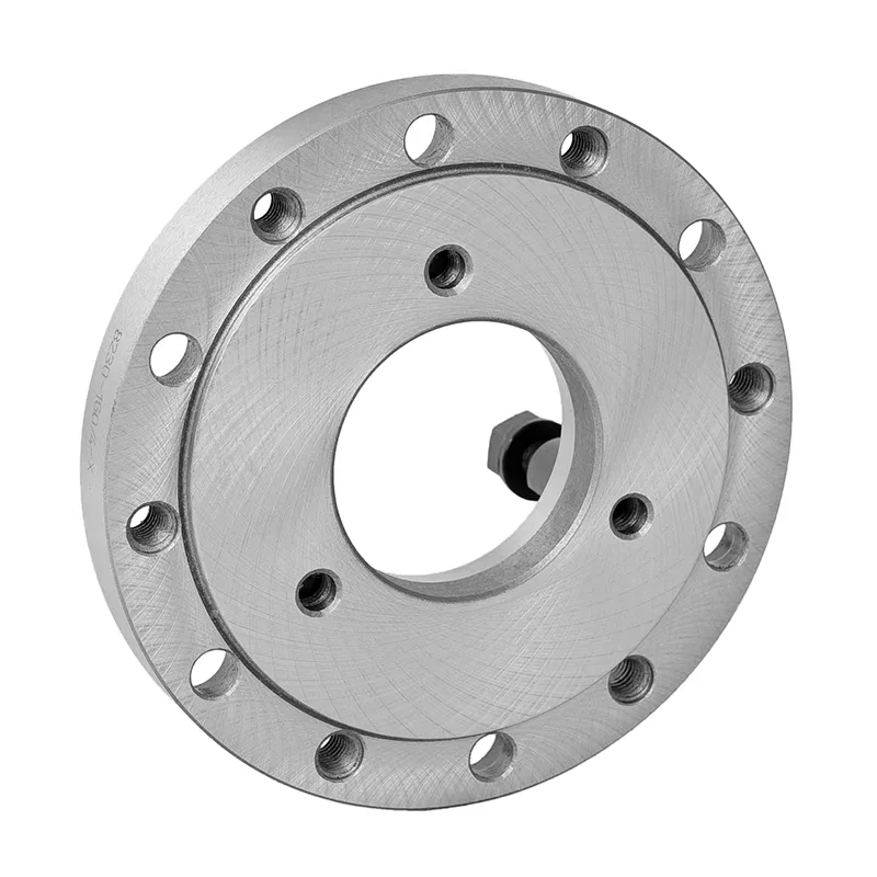 BISON Adapter Ø200 mm - DIN 55027 (Bajonett) - for senterpatron med flensposisjon DIN 6350 - Kgl. 6 (8230-200-6-X)