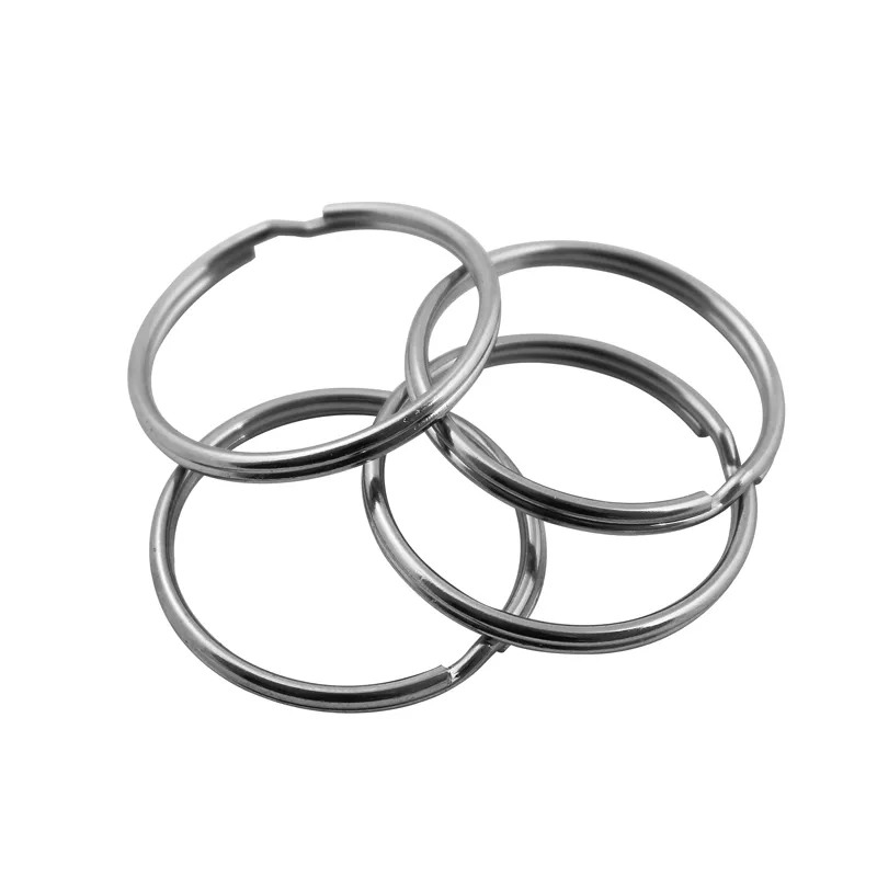 Nøkkelring Ø35 mm forniklet (10 stk pakning)