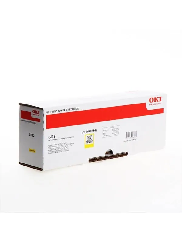 OKI - yellow - original - toner cartridge