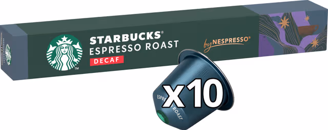 Starbucks by Nespresso Decaf Espresso Roast kapsler ST12429059